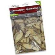 4 stuks - Houtschijfjes - fijn - 100g