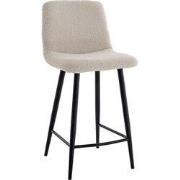 LABEL51 Barkruk Jep - Ivoor - Teddy - Laag