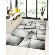 Kristal Modern Antraciet vloerkleed - 160 X 230 CM