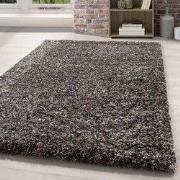 Hoogpolig vloerkleed - Lorium gemeleerd taupe/grijs/beige - 120 X 170 ...