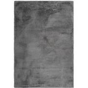 Magna Hoogpolig Grijs vloerkleed - Effen Zacht - 120 X 170 CM