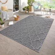 Tenedo Indoor & Outdoor Grijs vloerkleed - Barok Design - 200 X 290 CM
