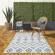 Lilah Indoor & Outdoor Multi vloerkleed - Geruit - 140 X 200 CM