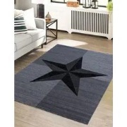 Marlon Modern Grijs vloerkleed - Ster - 160 X 230 CM