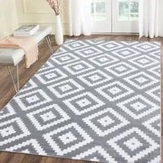 Marlon Modern Grijs vloerkleed - Boho - 200 X 290 CM