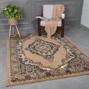 Klassiek vloerkleed - Skazar Beige - 80 X 150 CM