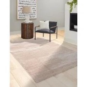 Bolana vloerkleed - Effen Modern - Beige - 160 X 230 CM