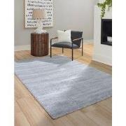 Bolana vloerkleed - Effen Modern - Lichtgrijs / Zilver - 200 X 290 CM