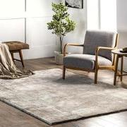 Wasbaar vloerkleed - Solid Beige - 240 X 340 CM