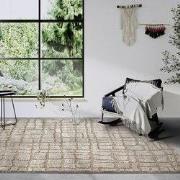 Elle Decoration - Gallery - Hoogpolig vloerkleed - Artistique - Beige ...