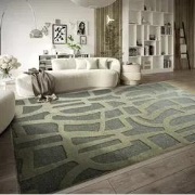 Villeroy & Boch - Laagpolig vloerkleed - Therese - Jungle Groen - 160 ...