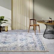 Villeroy & Boch - Binnen- En Buitenkleed - Vintage Rene - Crème / Blau...