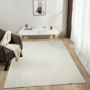 Modern vloerkleed - Medea - Wit - 160 X 230 CM