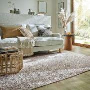 Laagpolig vloerkleed Dream - Handgeweven - Wol - Naturel - 160 x 230 c...