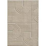 Laagpolig vloerkleed Arte - Japandi Stijl - Beige - 280x380 cm