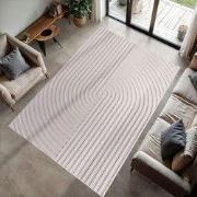 Binnen & Buiten vloerkleed - Zora Arc Design - Creme - 120x170 cm