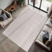 Binnen & Buiten vloerkleed - Zora Stellar Blocks - Creme - 200x290 cm