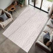 Binnen & Buiten vloerkleed - Zora Starburst - Creme - 240x340 cm