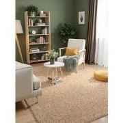 Elle Decoration - Rocco Wol lookvloerkleed - caramel / beige - 120x170...