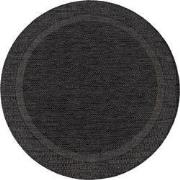 Binnen & Buitenkleed Romile - Kader / Lijstmotief - Antraciet - 200x28...