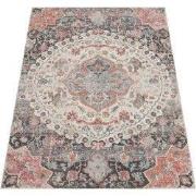 Binnen & Buitenkleed Torana - Vintage Design - Grijs - 80x150 cm