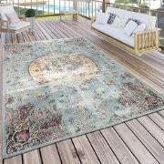 Binnen en Buitenkleed Artalli - Klassiek Vintage - Multi / Blauw - 80x...
