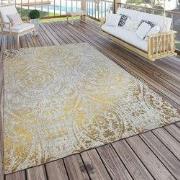 Binnen en Buitenkleed Artalli - Barok Design - Geel - 200x280 cm