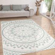 Binnen en Buitenkleed - Vloerkleed Brescs - Turquoise - 200x280 cm