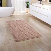 Badkamer Vloerkleed Corina - Beige - 50x80 cm