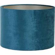 Light & Living - kap - Gemstone - blauw - textiel - Ø 40cm - E27 - 224...