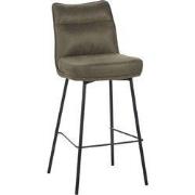 LABEL51 Eetkamerstoel Lennon - Moss - Micro Suede - Hoog