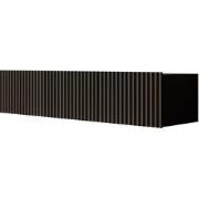 Meubella - TV-Meubel Pepinos - Mat zwart - 150 cm