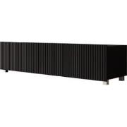 Meubella - TV-Meubel Kenderes - Zwart - 150 cm