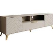 Meubella - TV-Meubel Xiano - Beige - 203 cm