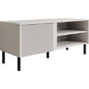 Meubella - TV-Meubel Margareth - Wit - 120 cm
