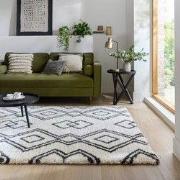 Hoogpolig Vloerkleed - Atlas Berber - Ivory / Creme - 200x290 cm