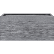 MYRA - Plantenbak - Grijs - 80 cm - Klei-vezelmengsel