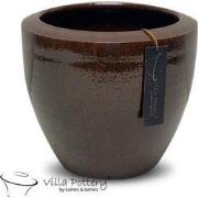 Villa Pottery  Bologna Pot Bruin - cm
