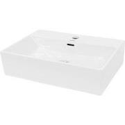 Wastafel 510x360x130 mm keramisch wit