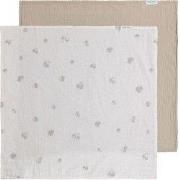Baby's Only Hydrofiele doek Tender - 2-pack - Beige/Clover - 115x115 c...