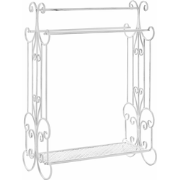 GLADIS - Handdoekrek - Wit - IJzer