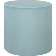 LOVETT  - Poef - Groen - 47 cm - Fluweel