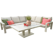 Benton Lounge diningset Latte