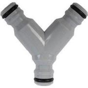 Y-vertakking met 3 nippels (pvc) op kaart