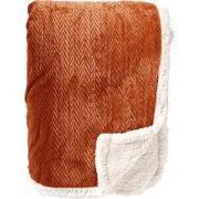 Dutch Decor BOBBY - Plaid 150x200 cm - fleece deken met sherpa voering...