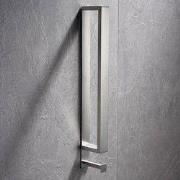 Handdoekhouder Cubic 40cm chroom met handdoekhaak