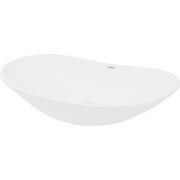 Wastafel 640x365x130 mm keramiek Wit