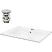 Wastafel 610x465x175 mm, wit, keramisch