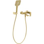 TARAPOTO - Wandgemonteerde badmengkraan - Goud - Messing