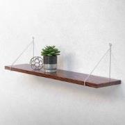 Wandbeugel Plankdrager set van 2 200 x 250 cm zilver gemaakt van staal...